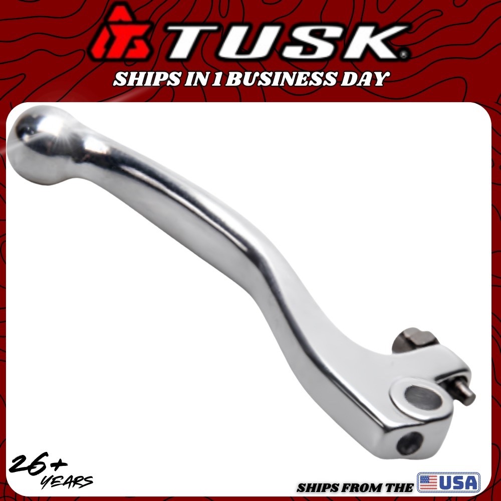 Tusk Brake Lever 2023 2024 2025 Kove FSE 450R Rally Right Handlebar Silver RH