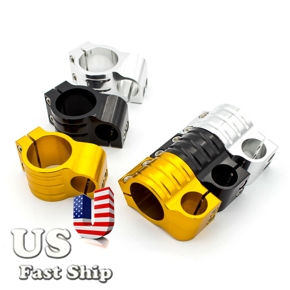 CNC Regular/Riser 31-54mm Fork Replacement Clip on Handlebar Tube Clamp Mounts
