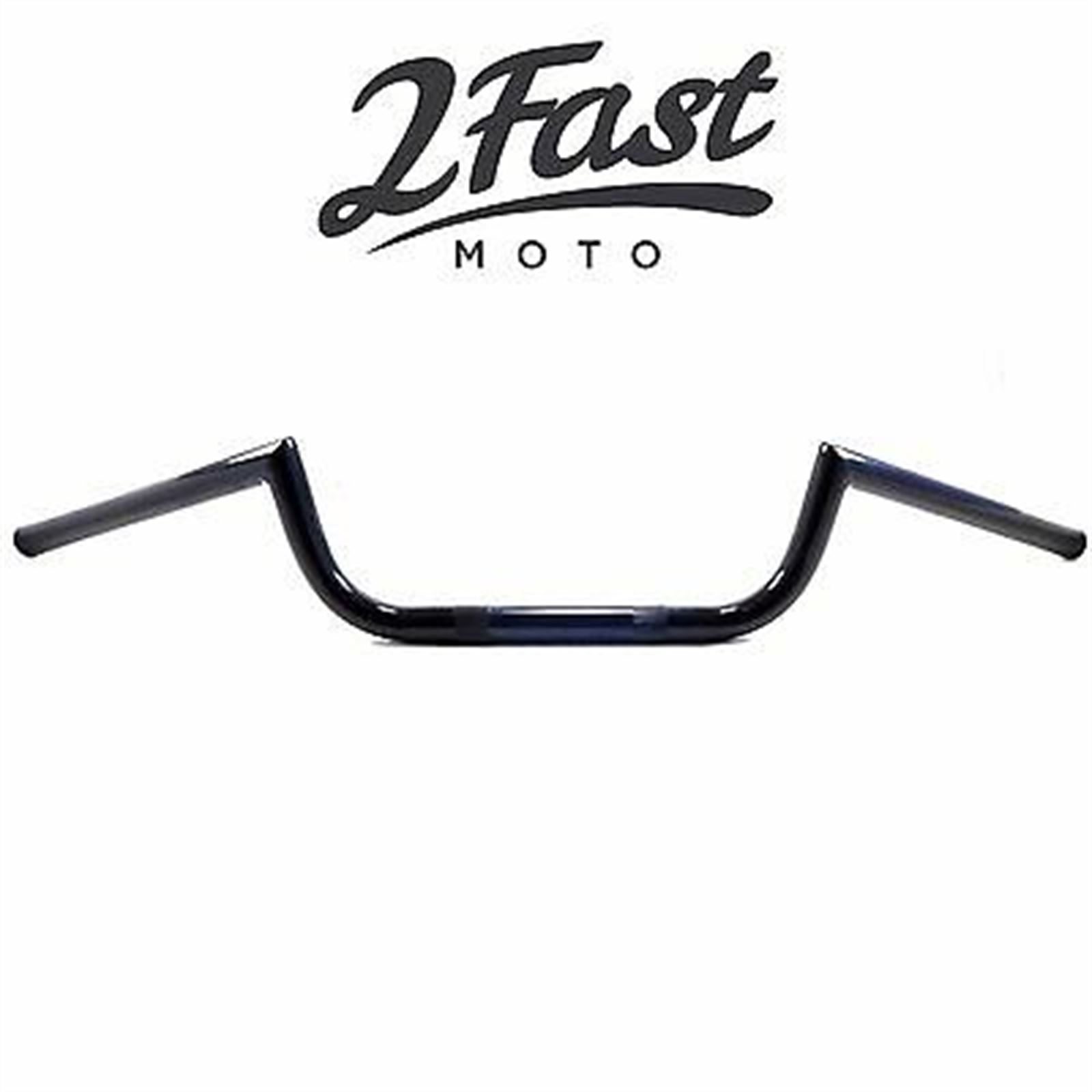 2FastMoto Z-bars Z Clubman Style ACE Black 7/8″ Handlebar 23-12539