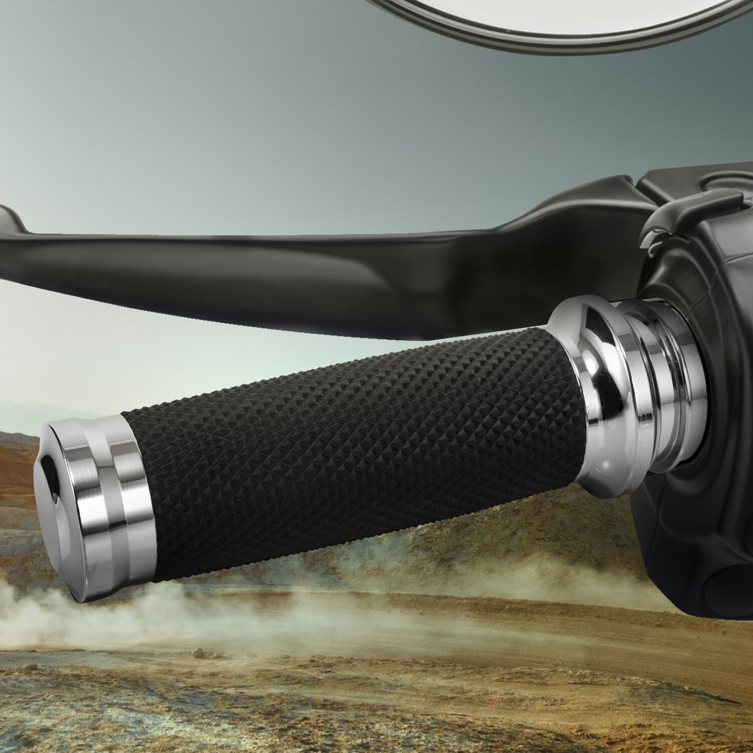 1″ Handlebar Electronic Throttle Hand Grips For Harley Touring Street Road Glide