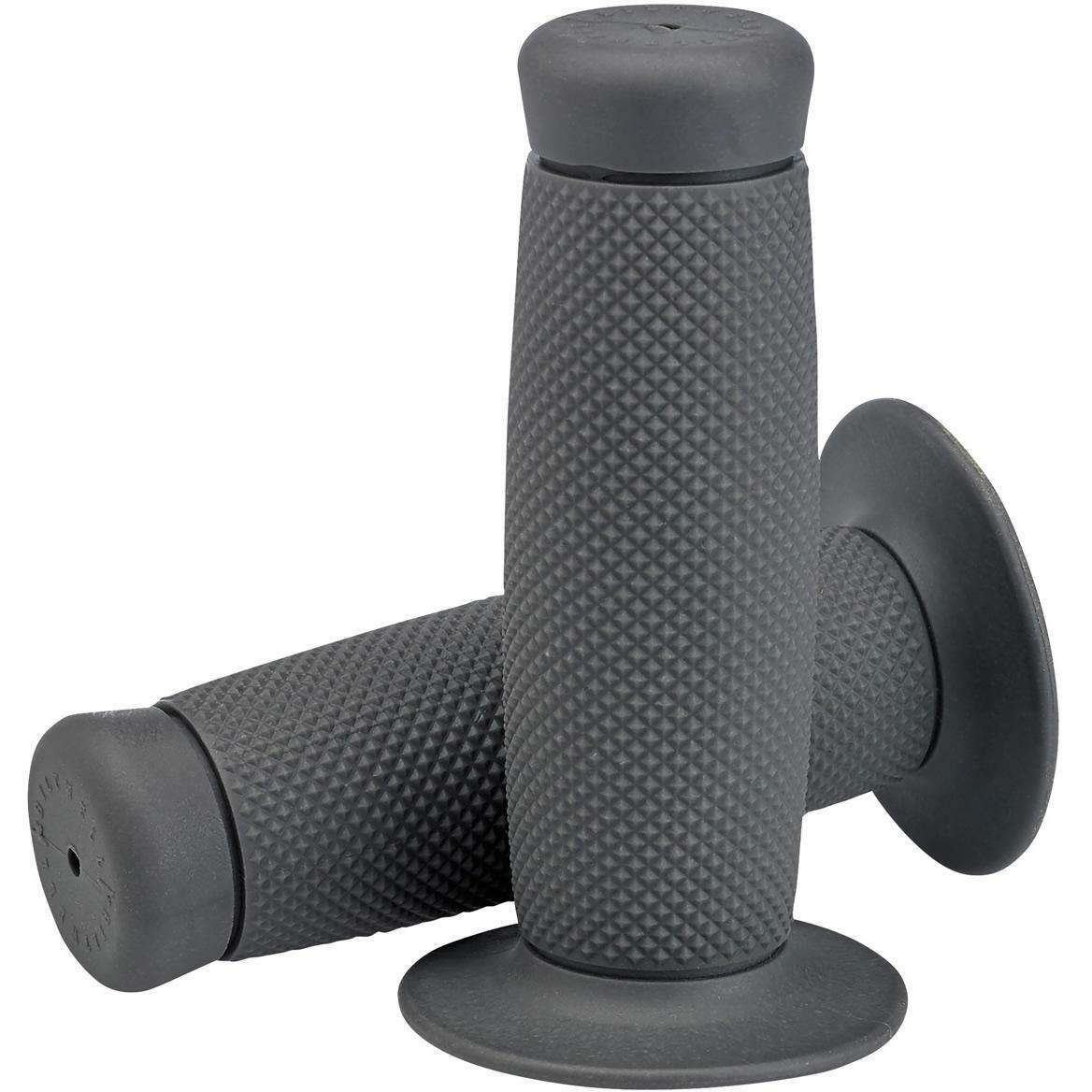 Biltwell Renegade TPV Motorcycle Motorbike Grips 7/8″ – Grey