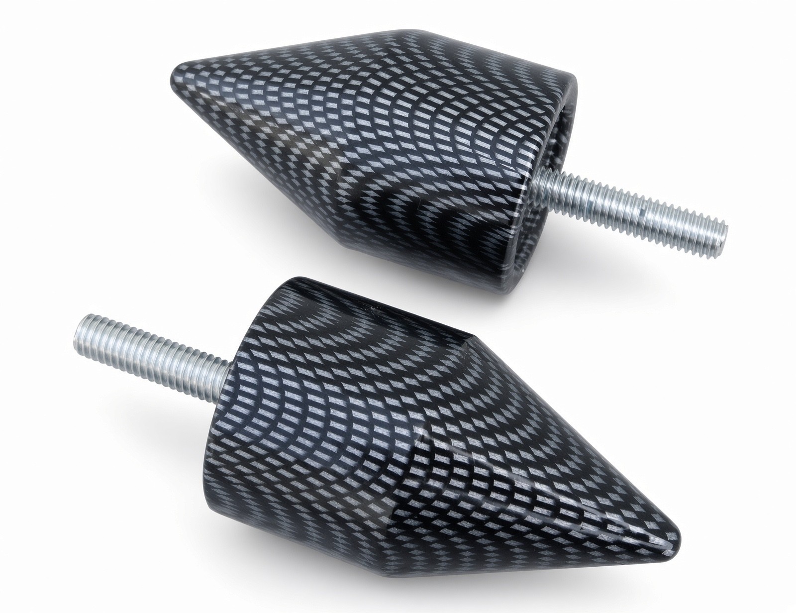 Yamaha YZF R6 R1 CARBON SPIKE HANDLE BAR ENDS