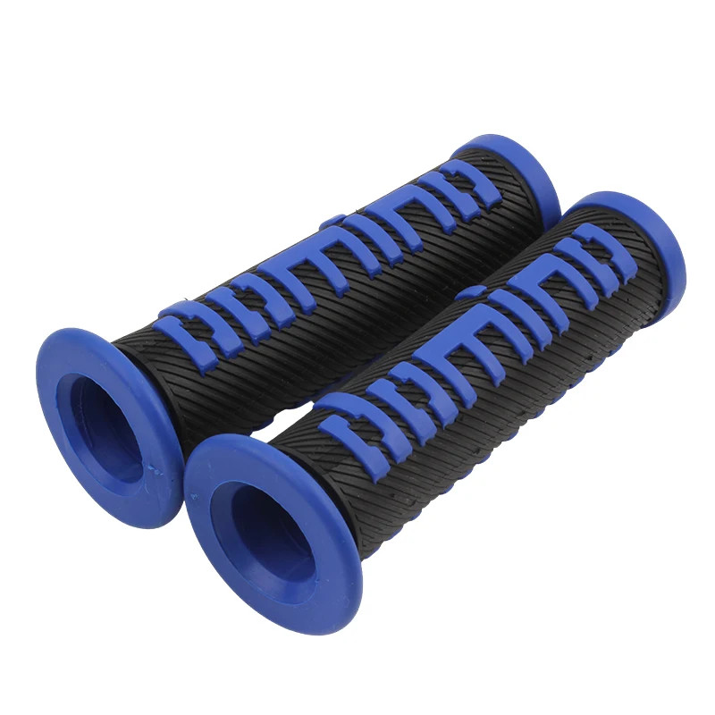 Rubber Motorcycle Handlebar Grips 22/24mm Universal Motorbike Handle Bar Part fo