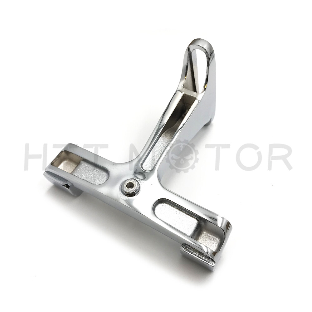Chrome Passenger Footboard Floorboard Mounting Bracket For 1993-2019 Touring Tri