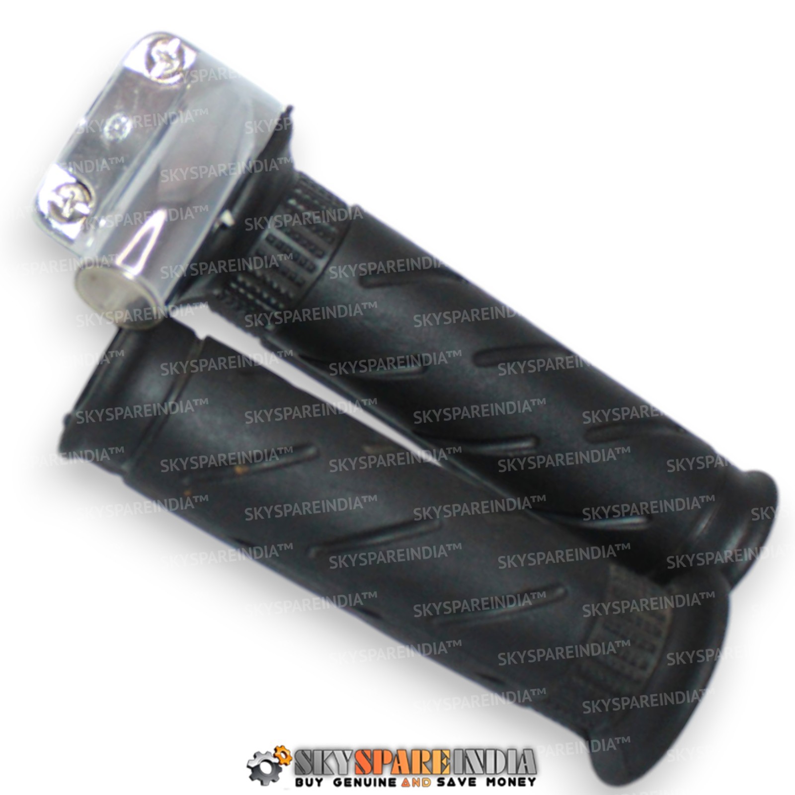 Lockable Throttle Twist Grip Compatible With Royal Enfield Triumph Norton BSA