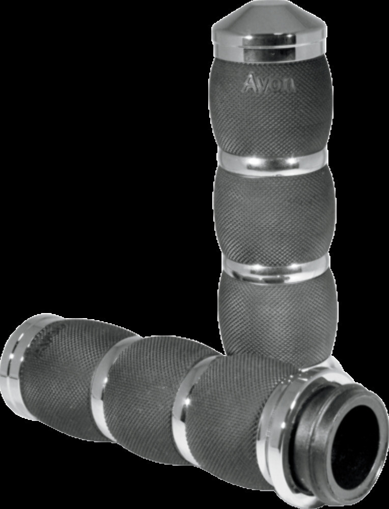 Avon Grips Chrome Air Cushion Grips AIR-91-FLY