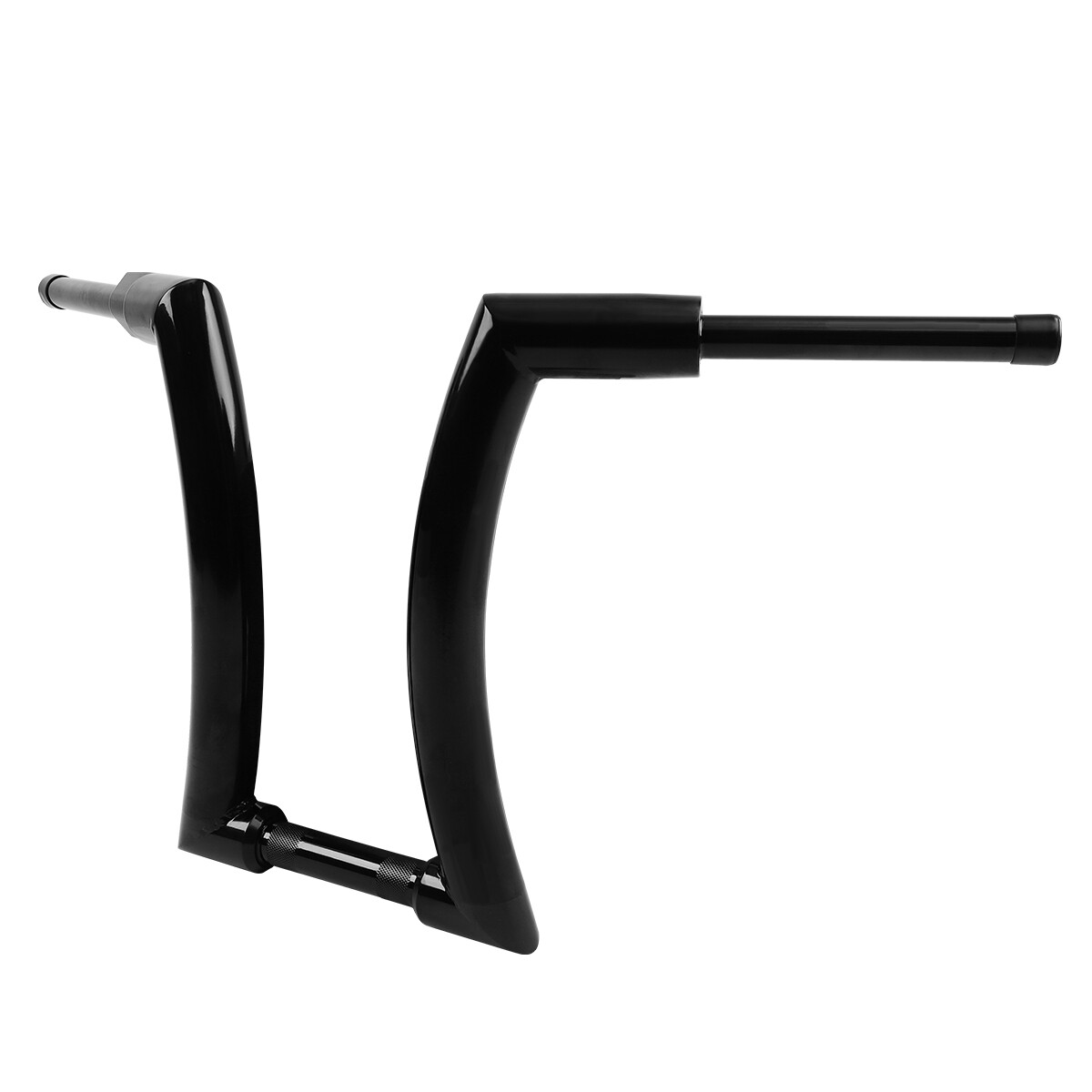 14″ Black Rise APE Hanger Handlebar 2″ DNA Monster Fat Bars For Harley Touring