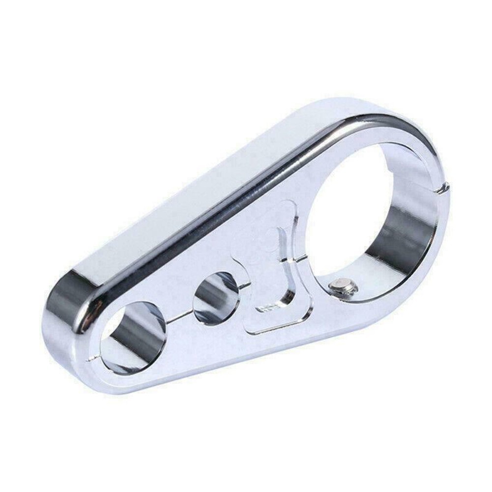 New Bracket Car Accessories 1″ 25mm Anti-Wear Approx 7cm Chrome Clamp
