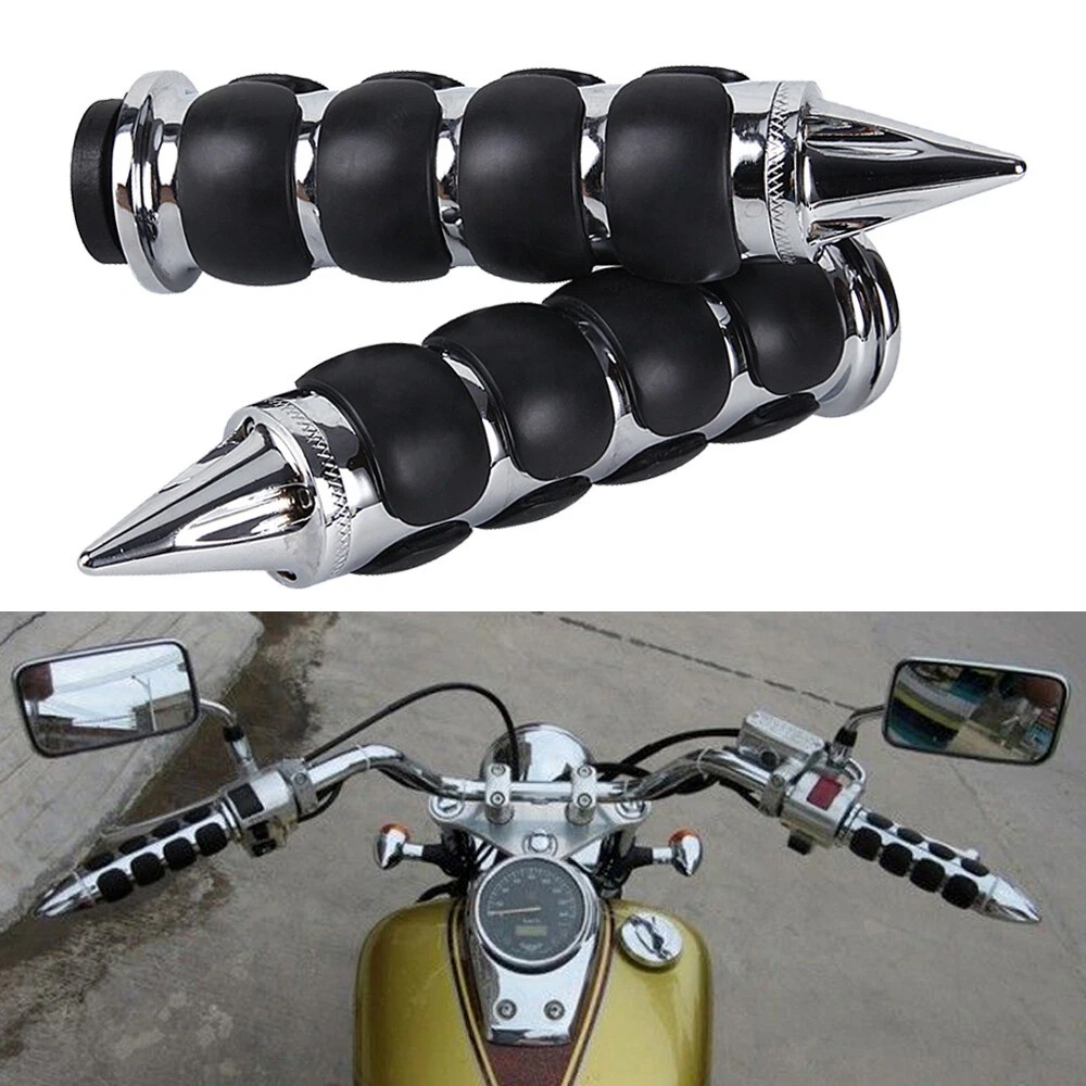 1 Pair Motorcycle Handle Grips(Left & Right) For Harley Davidson Yamaha Kawasaki