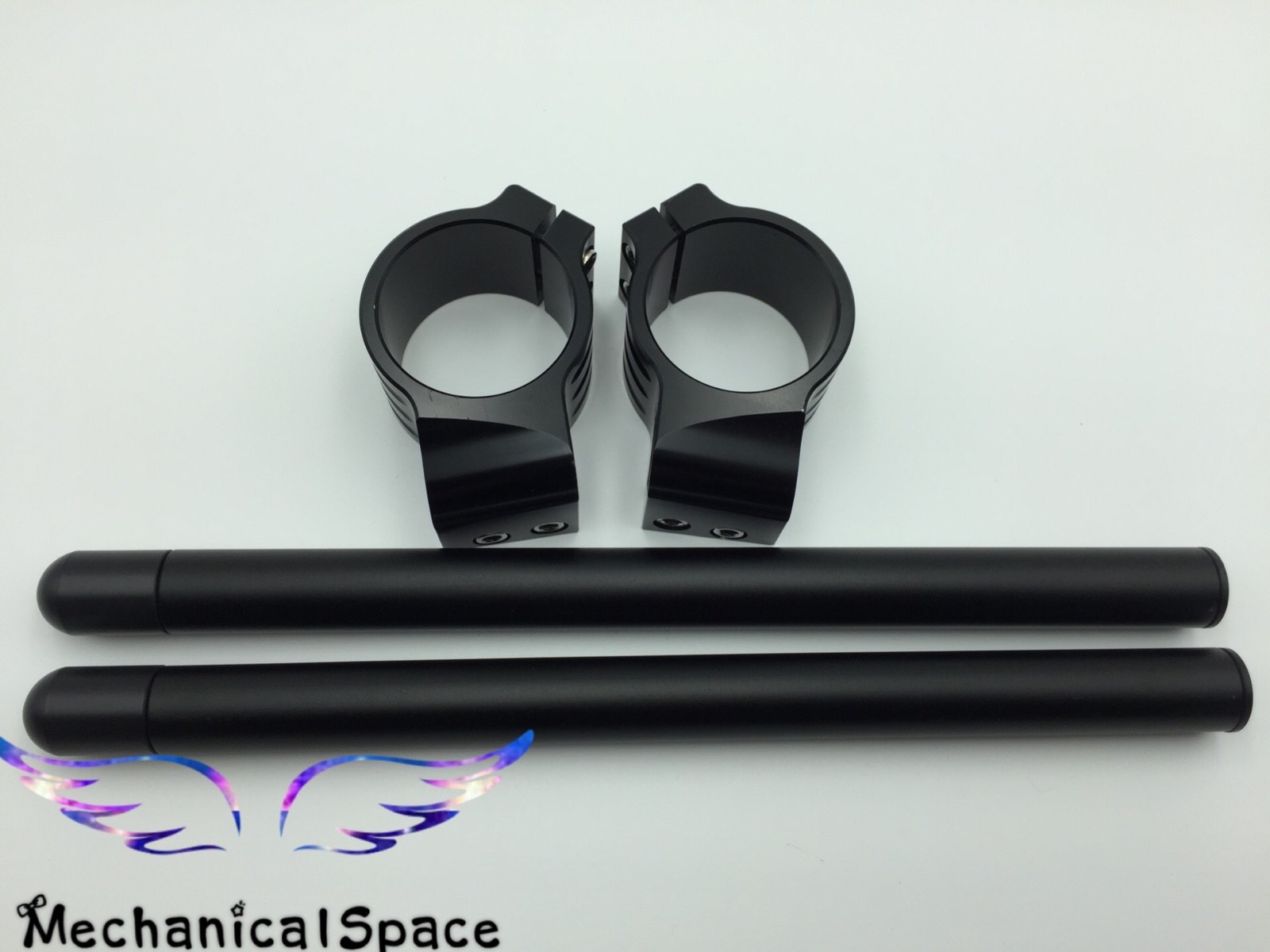 35mm, 7/8″ Tube, CNC Motorcycle Universal Clip On Ons Fork Handle Bar Handlebars