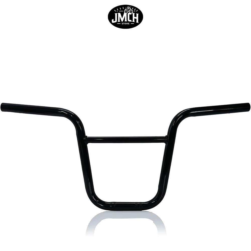 Black 7/8″ Handlebar 10.5″ Rise Crossbar for Motovox MBX10 Mega Moto MMB80