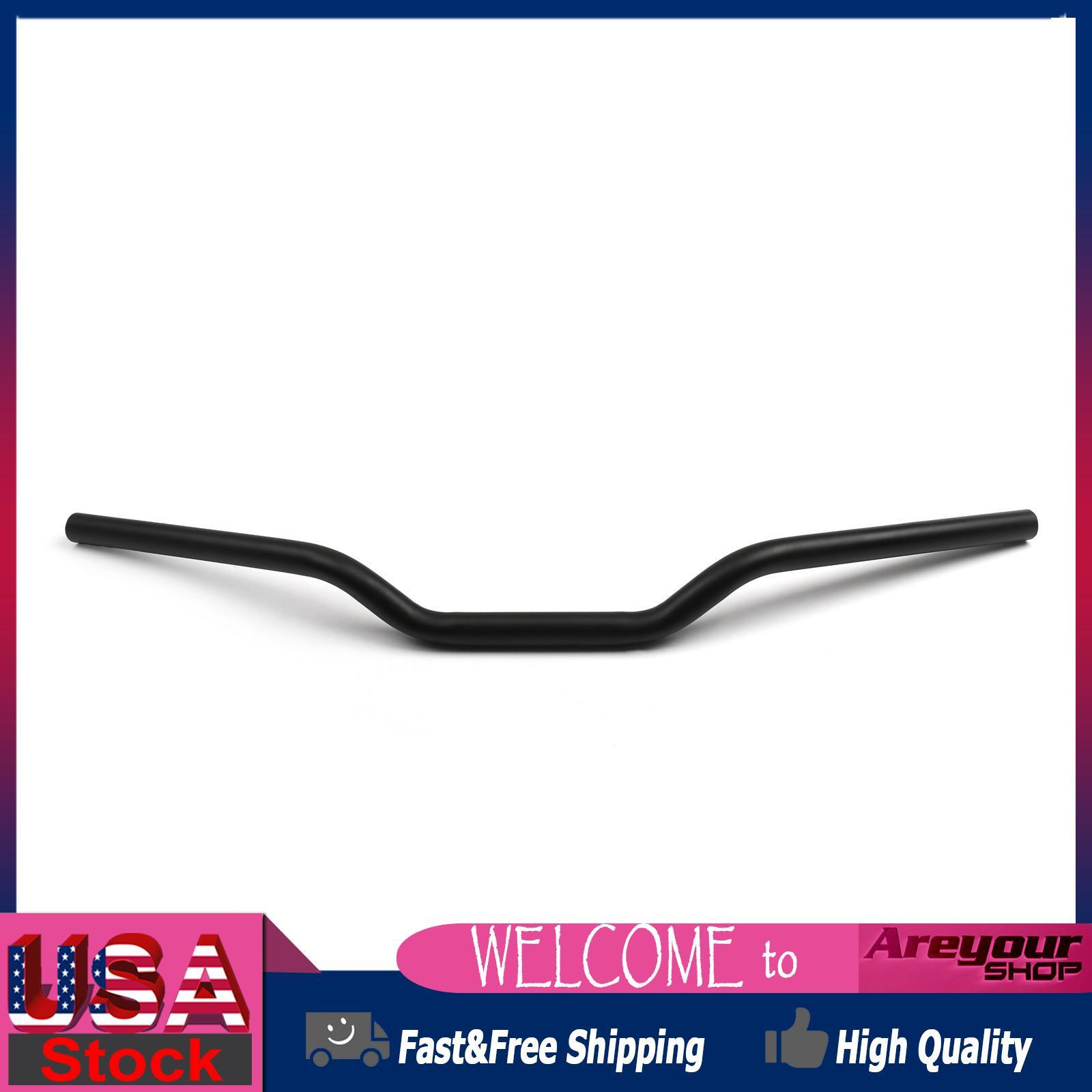 Universal 7/8″22Mm Motorcycle Drag Bars Handlebar Black For Kawasaki Ninja Zx,