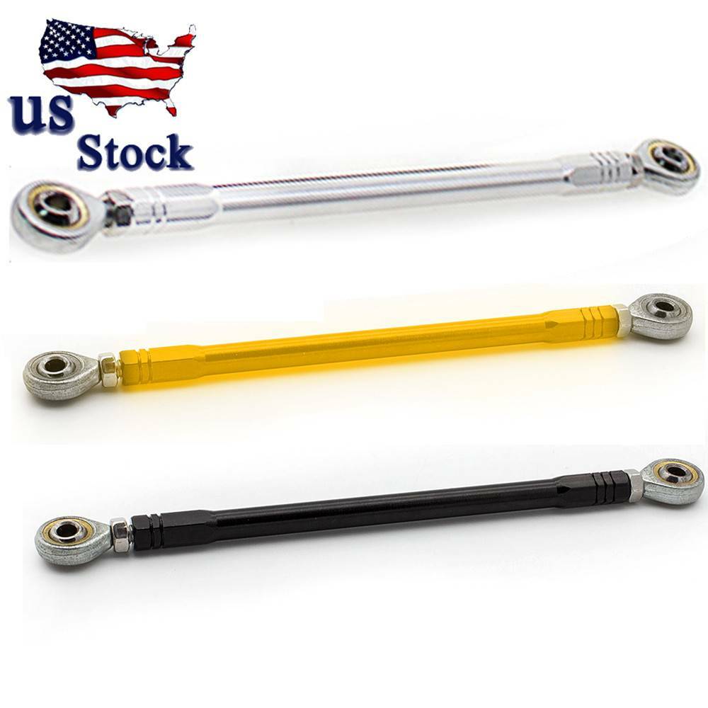 Aluminum 100mm Gear Shift Shifter Rod Linkage Replacement Part Racing CNC Silver