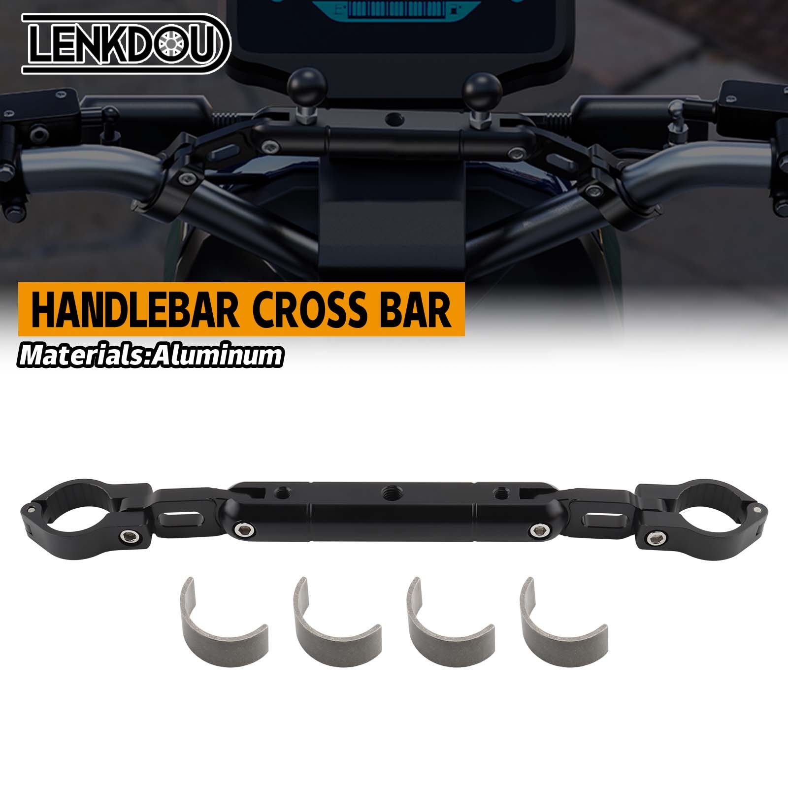 For 7/8″-1″ Motorcycle Handle Strength Handlebar Cross Bar Balance Crossbar Beam