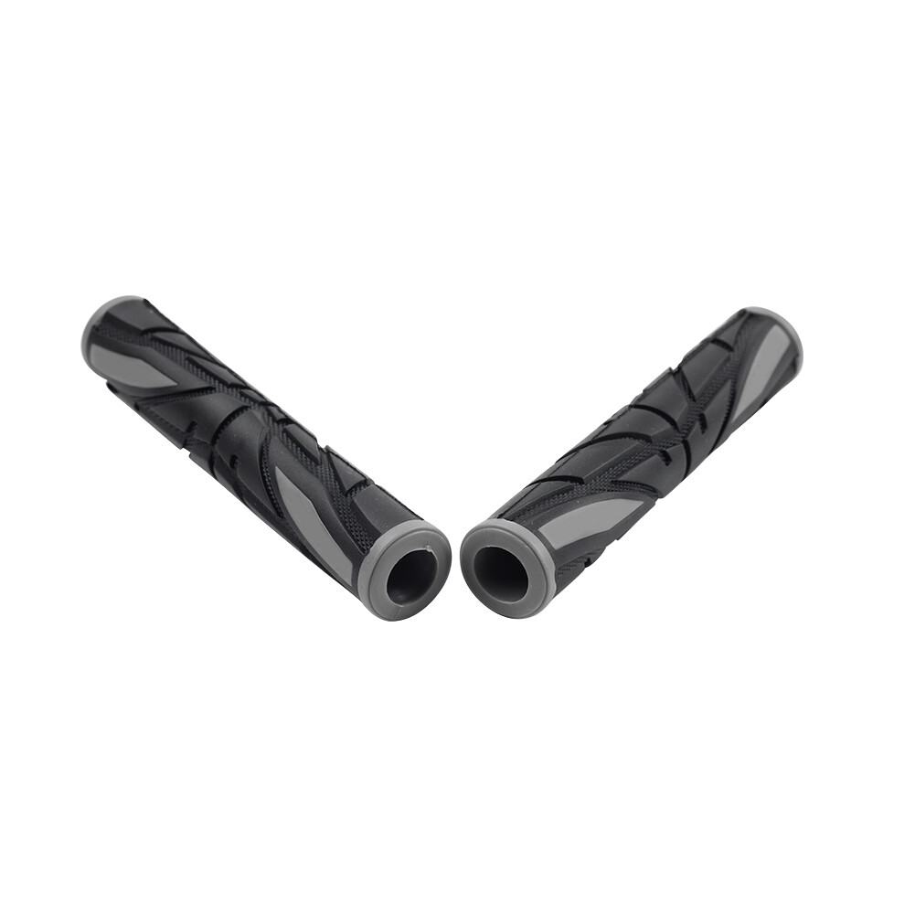 Universal Motorcycle Brake Clutch Handlebar Grips Lever Rubber Sleeve Cover Gray