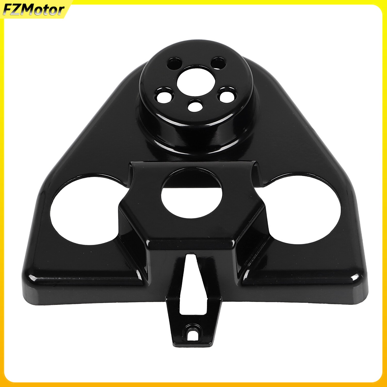 Black Handlebar Riser Cover For Harley Road King FLHR Classic FLHRC 2003-2013 12