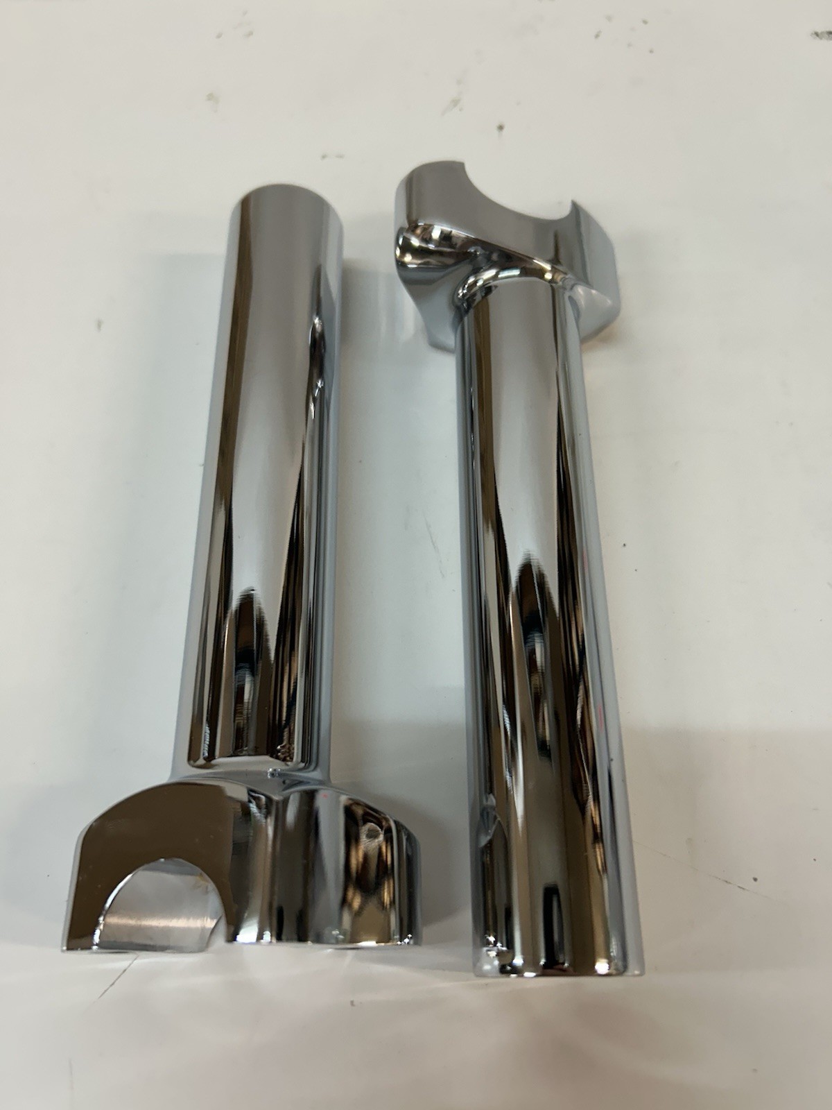 #8602 Chrome Forged Aluminum Risers 6-1/2” Straight