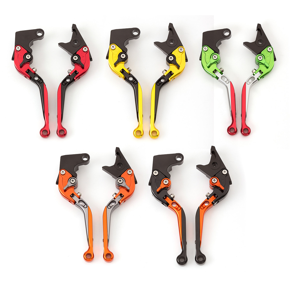 CNC Folding Extendable Brake Clutch Levers For 690 Enduro R 2014 2015 2016 2017