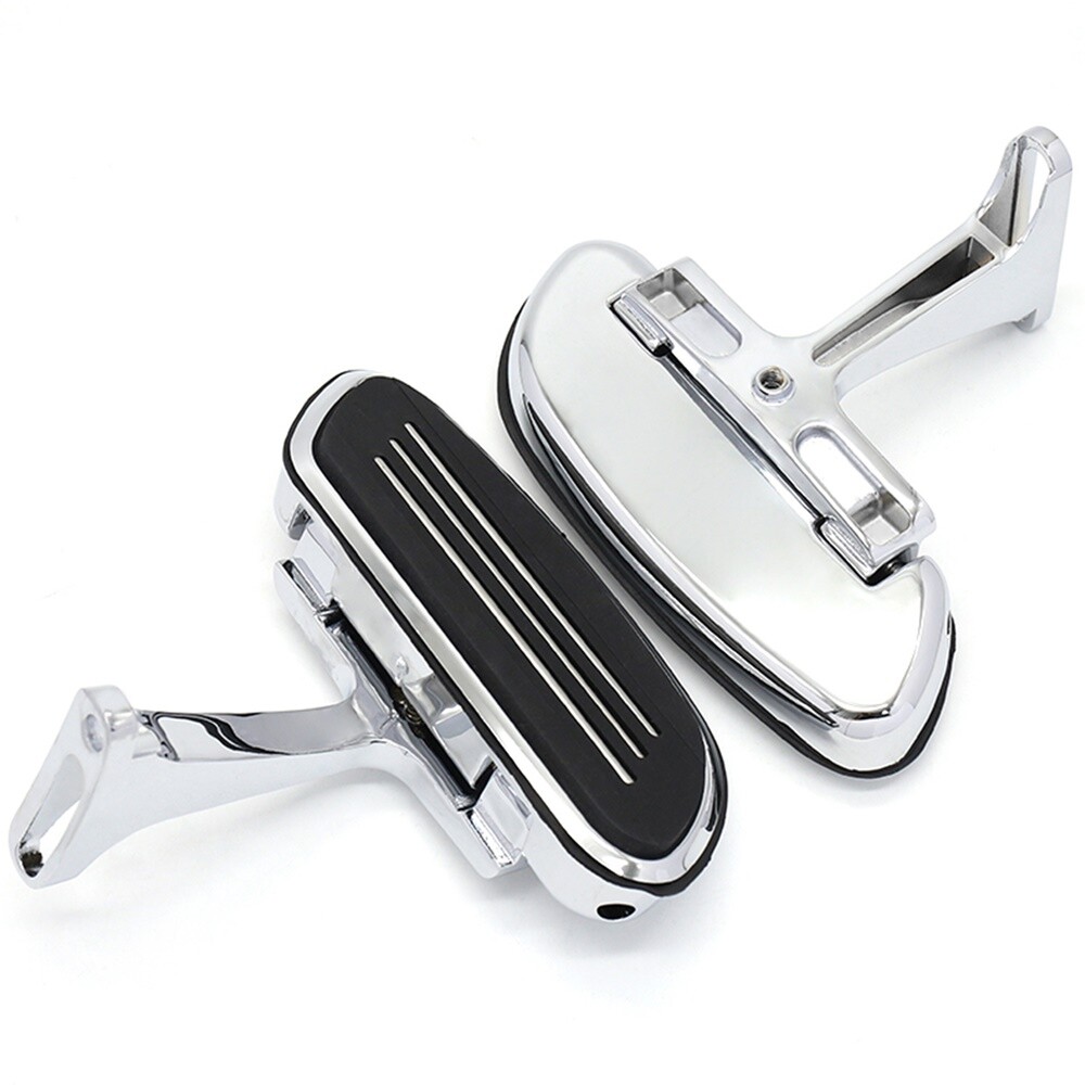 Front Rear 1-1/4″ 32MM Mount Foot Pegs / Footboards For Harley Touring 1993-2023