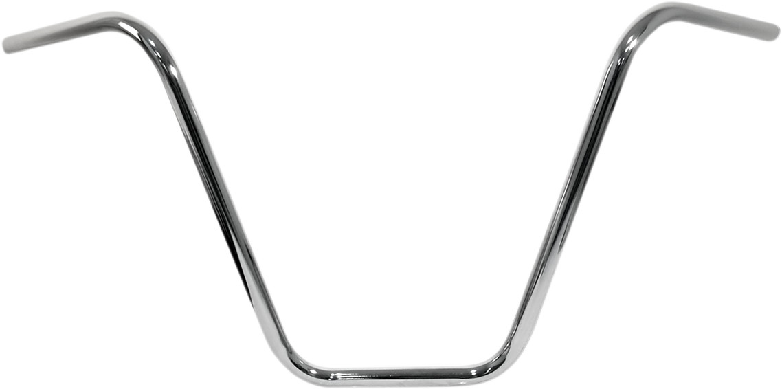 Emgo 23-12534 7/8 Ape Hanger Handlebar 12 Inch Chrome Chopper Universal