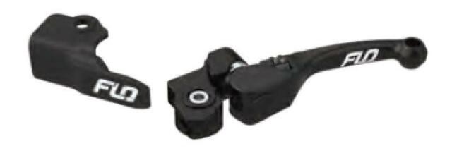Flo Motorsports 160deg. OEM Replacement Clutch Lever – Black Motorcycle CL-723-2