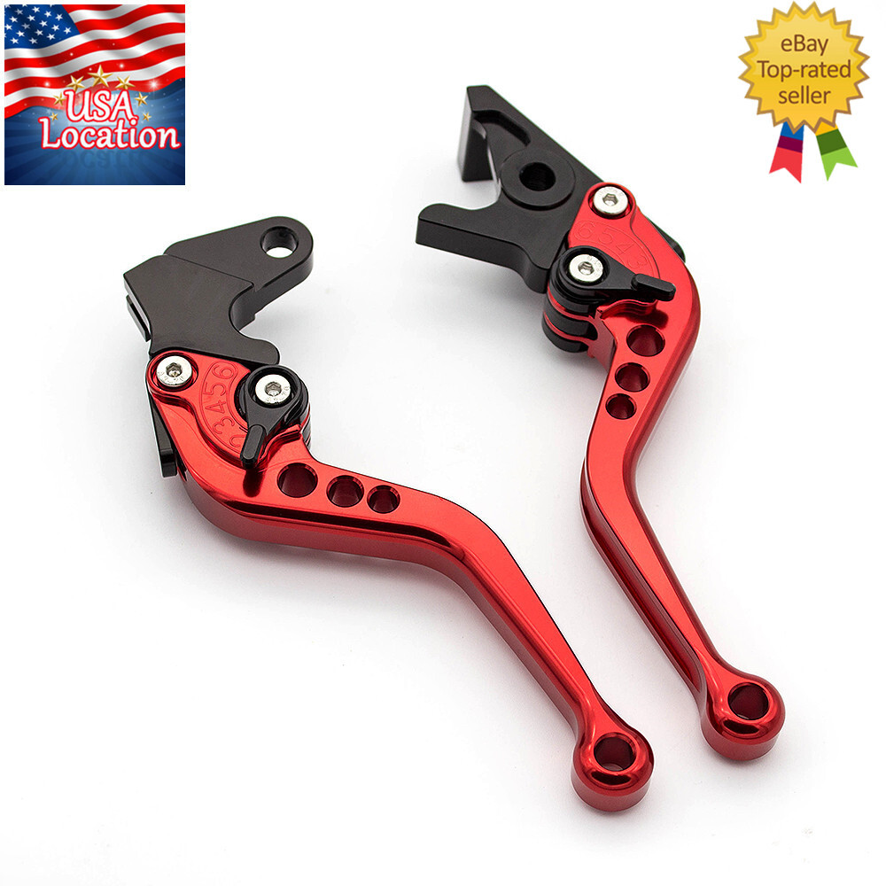 For CB500F/CBR500R/CB500X 2022 CB919 2002-2007 CNC Brake Clutch Levers Short Red