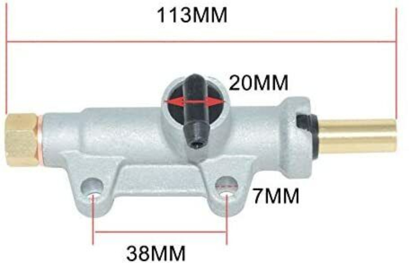 Front Left& Rear Brake Master Cylinder for Polaris Sportsman 335 400 450 500 600