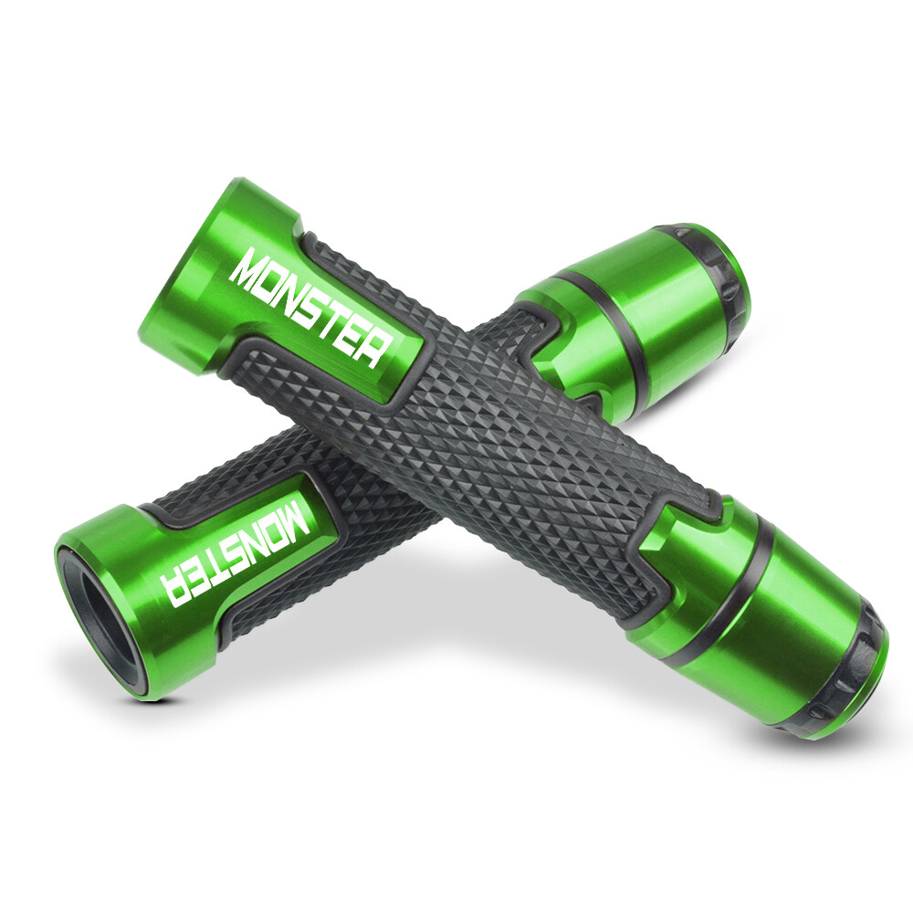 Motorcycle handlebar Aluminum + plastic FOR Ducati Multi-model universal Green