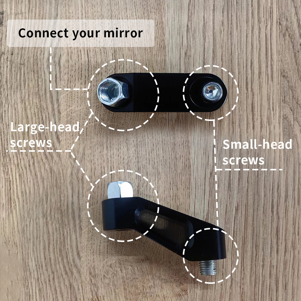 For BMW C400GT C400X C650GT C400 GT/X Motorcycle Mirror Extender Adapters Riser