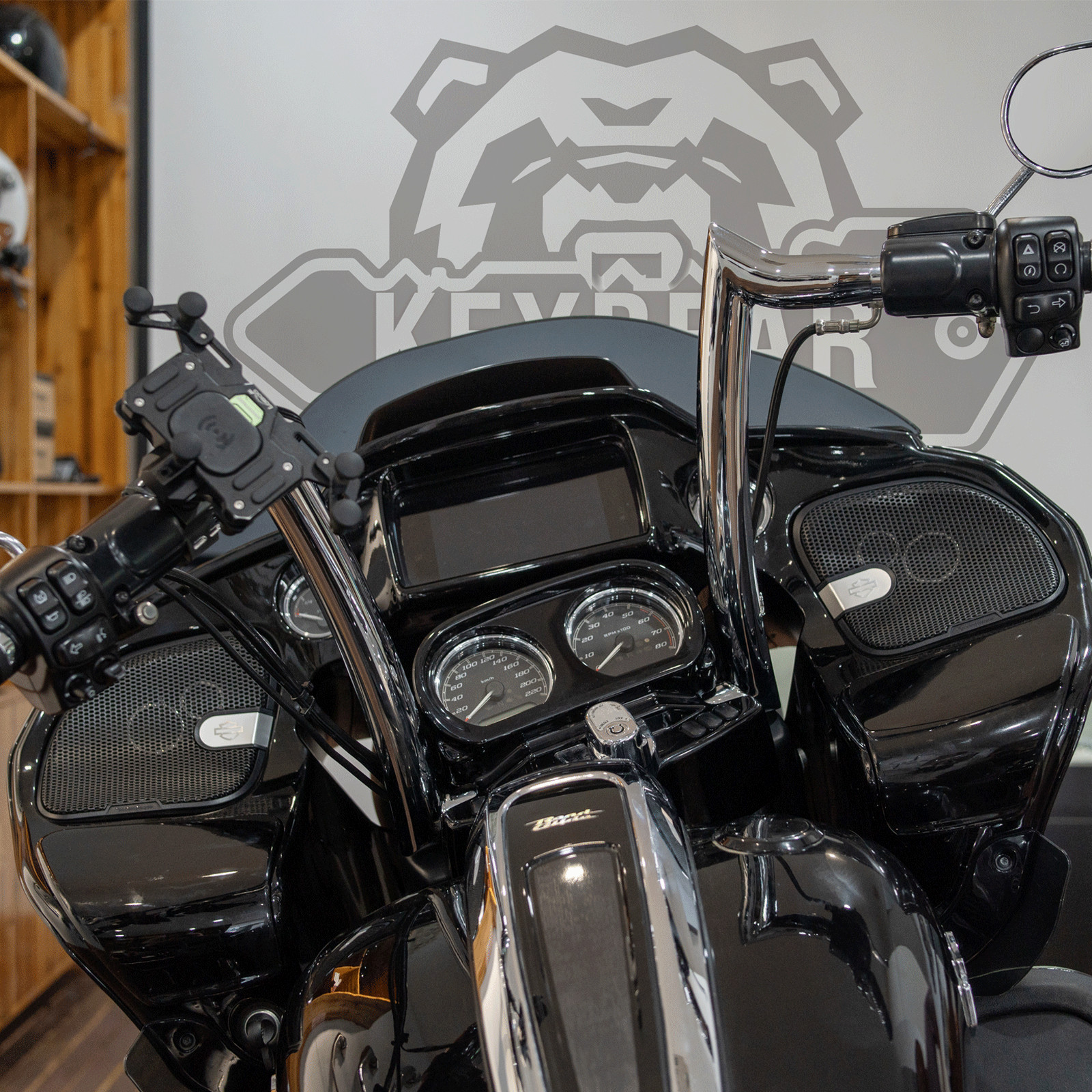 Handlebar for Harley Davids CVO Road Glide Ultra ST，Road Glide2006-24 sliver NEW