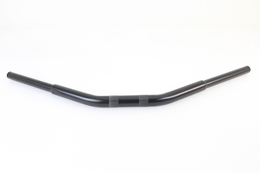 5-1/2 inch Drag Replica Handlebar with Indents Black for Harley-Davidson
