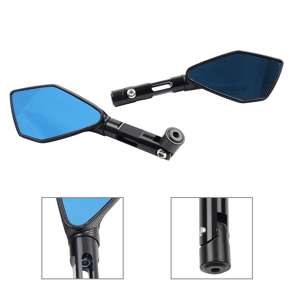 1 pair（left & right) Rearview Side Mirrors For YAMAHA YZF R1 2009-2015