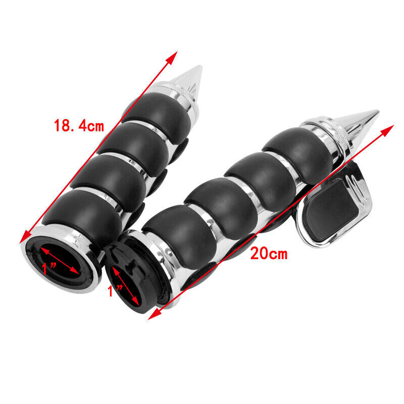 For Harley Road King Softail Electra Glide 1″ Motorcycle Handle Bar Hand Grips