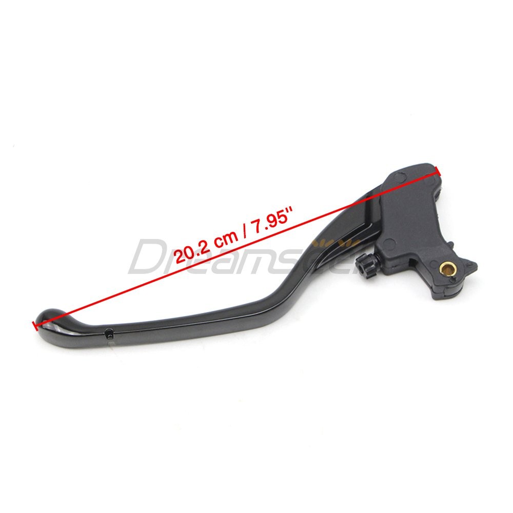 2pcs Handlebar Clutch Lever Brake Lever for BMW F650GS F700GS F800R F800GT Black