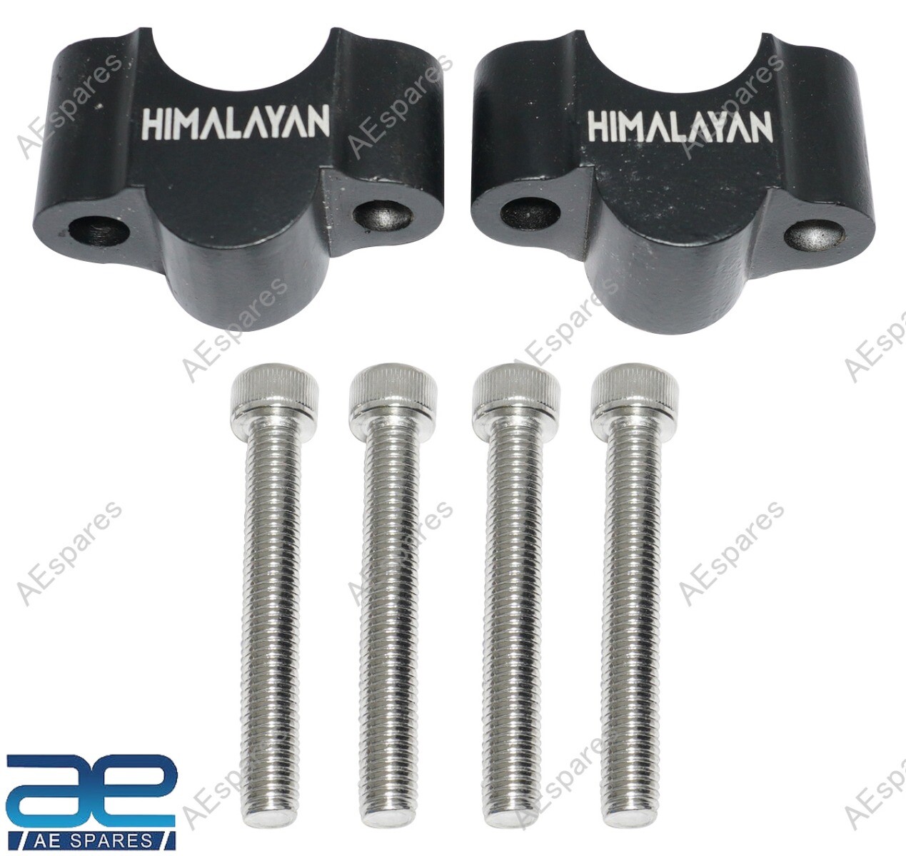 Handle Bar Riser Black For Royal Enfield Himalayan 450cc