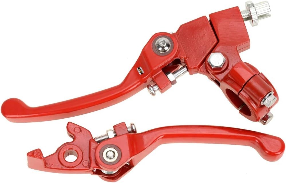 Durable Red Folding Clutch Lever for Chinese Pit Bikes – Easy Install