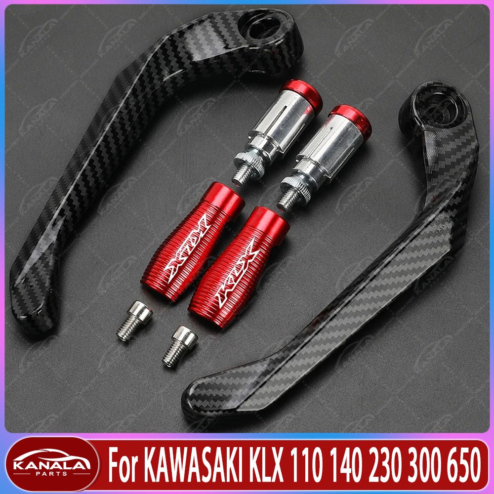 For KAWASAKI KLX 110 140 230 300 650 Brake Clutch Levers Protector Guard Parts