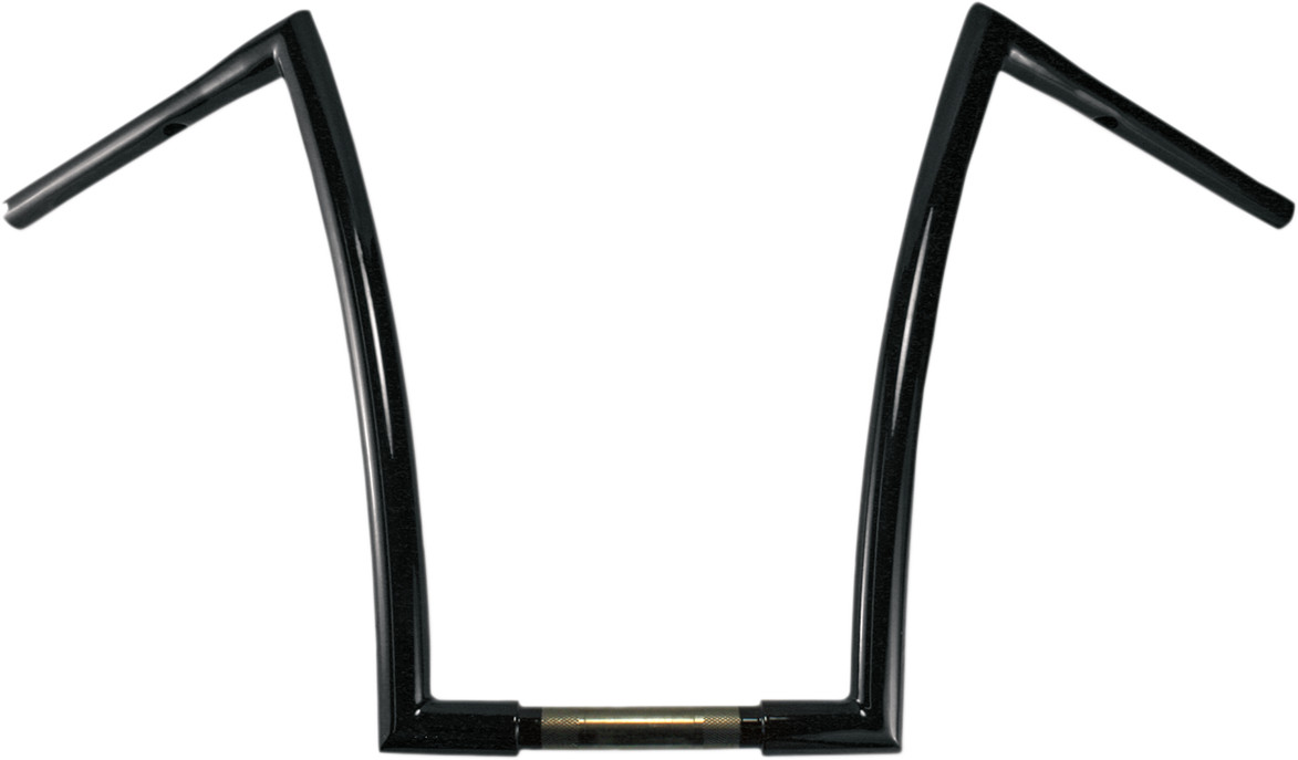 TODD’S CYCLE 0601-2714 1-1/4 Strip Handlebar 17 Rise Black Harley-Davidson