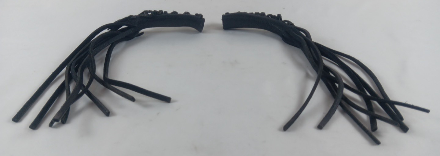 UNBRANDED FOR HARLEY DAVIDSON VINTANGE FRINGE TASSEL HANDLEBAR GRIP COVERS