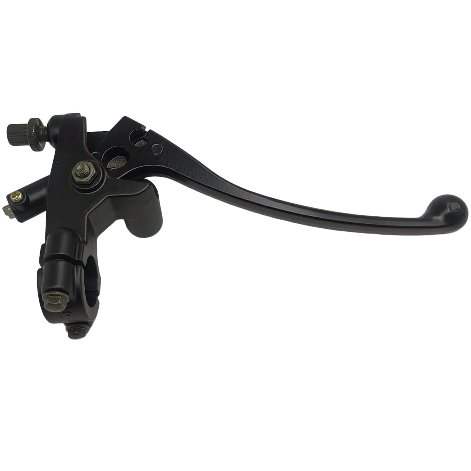 7/8″ 22mm Left Clutch Brake Lever Perch With Mirror Mount For Motorcycle Mirr…
