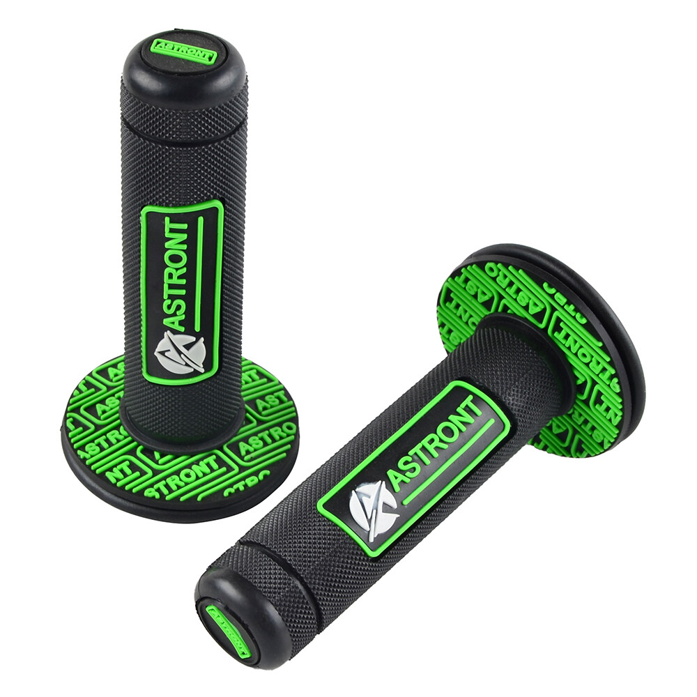 7/8″ &24 MM Motorcycle Hand Grips Dirt Bike Motocross Handle Bar for Kawasaki