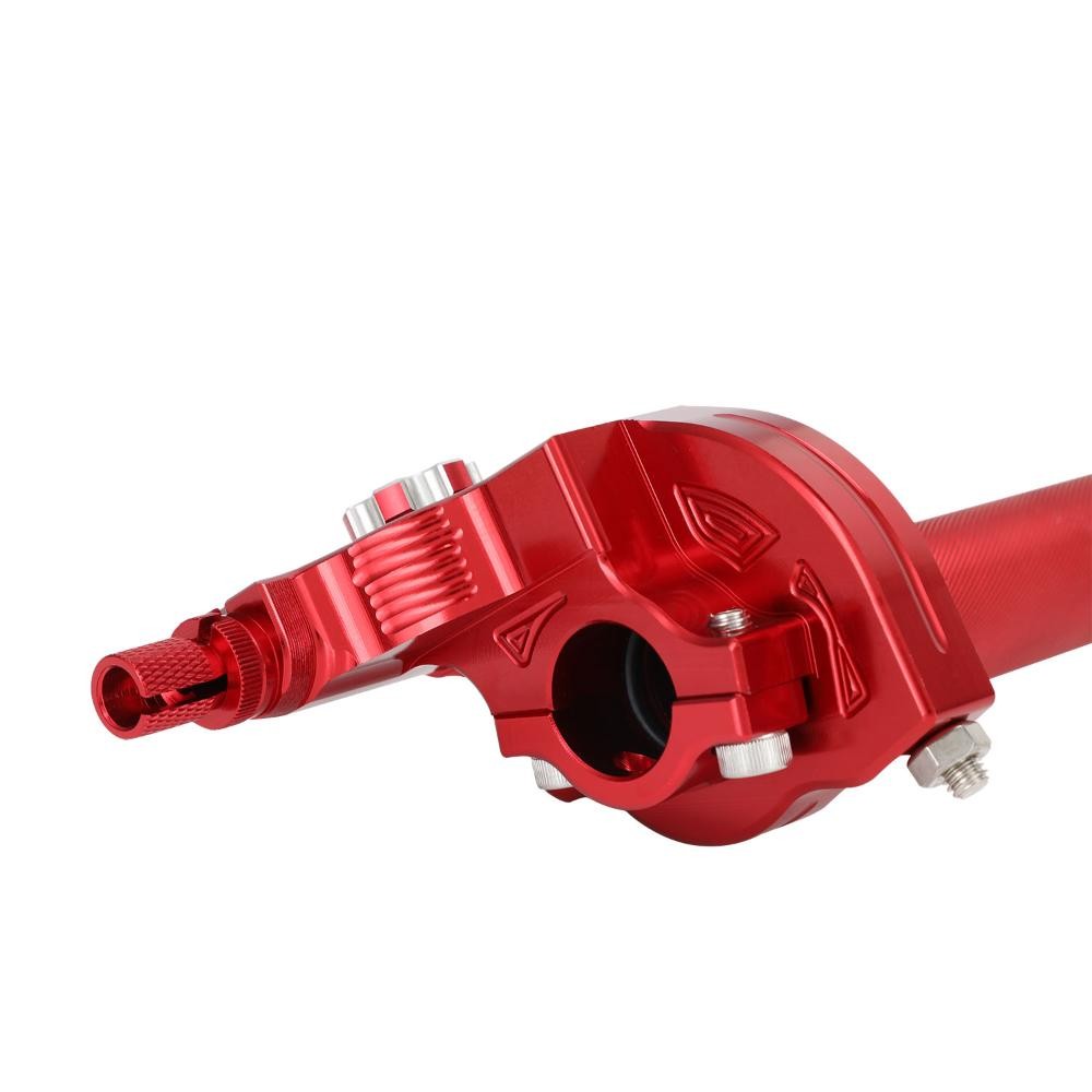 7/8″ 22mm Throttle Tube Assembly Kit Universal for 50cc-250cc Dirt Bike Red