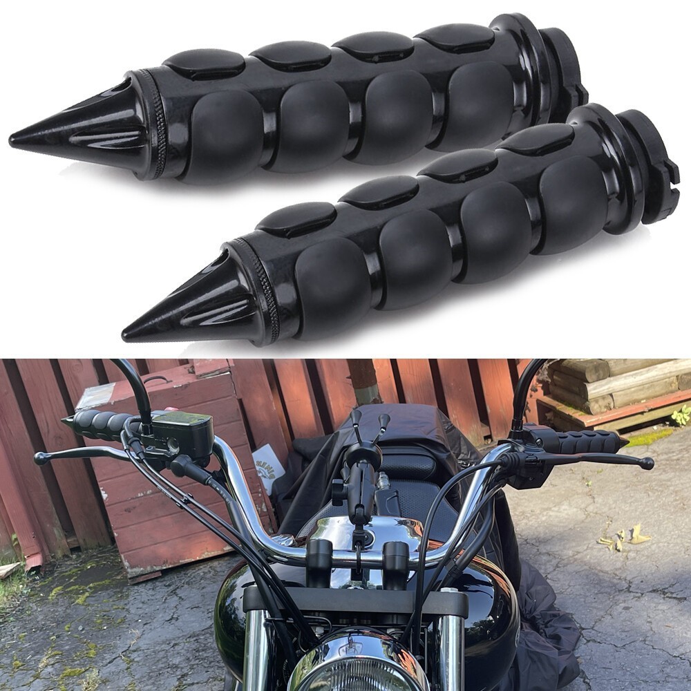 ✅️1″ Motorcycle Hand Grips For Honda Shadow ACE Spirit VT 750 1100 VTX 1300 1800