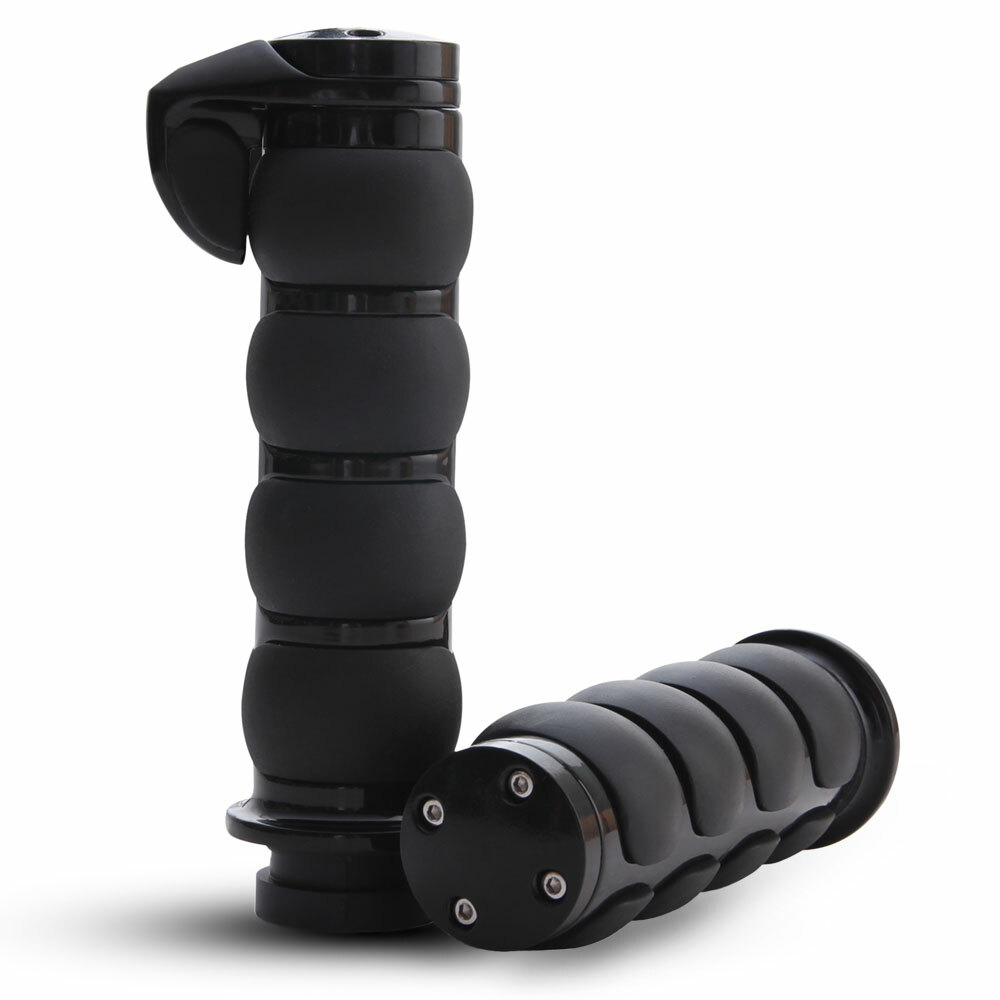 Motorcycle Handlebar Hand Grips 1″ for Harley Touring Street Electra Road Glide