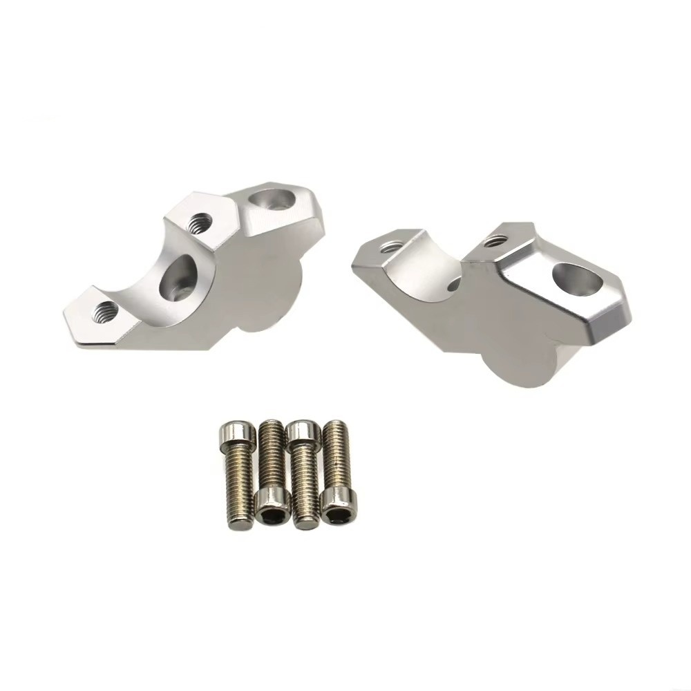 CNC Handlebar Risers Bar Clamp Cover For BMW F850GS 2018-2020 F900R F900XR 2020+