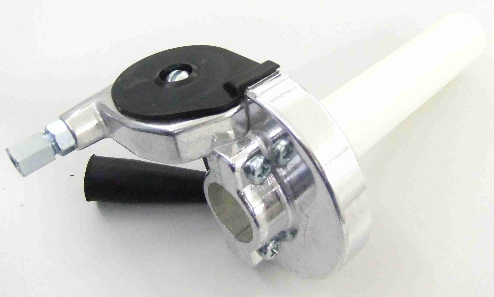 Polished Gunner Gasser Universal Throttle for 2-Strokes ATV Yamaha Suzuki Honda