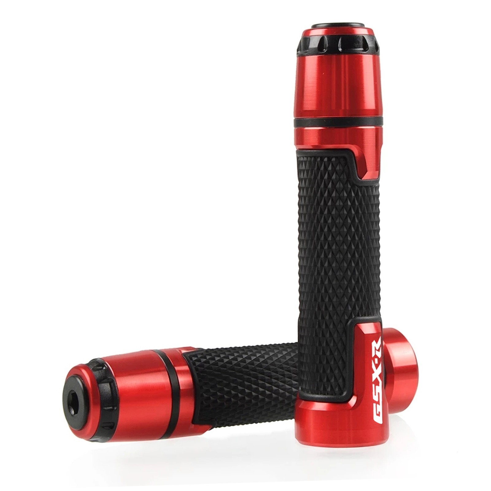 7/8″ 22mm Motorcycle Handlebar Hand Grips for SUZUKI GSXR600 750 1000 250