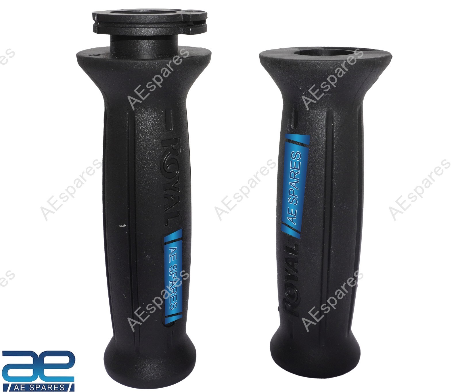 Handlebar Grip Set Black For Royal Enfield Interceptor GT Super Meteor 650 @RE