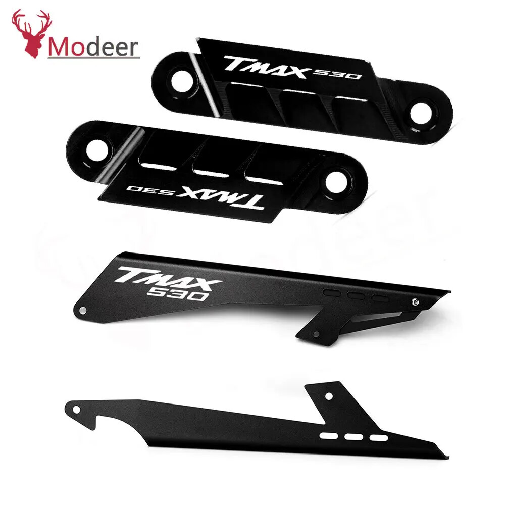 For YAMAHA TMAX530 TECH MAX 560 TMAX Chain Guard Cover Protect Axle Coper Plate