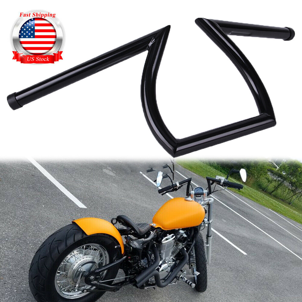 25mm 1” Motorcycle Handlebar Z Drag Bar For Honda Yamaha Suzuki Chopper Bobber